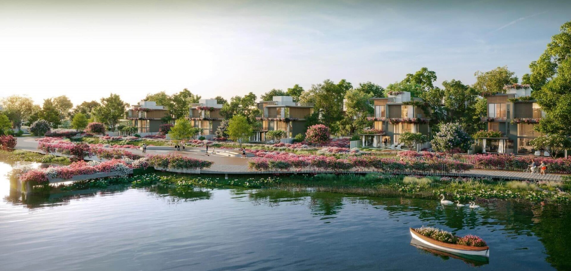 Dòng sản phẩm biệt thự ven sông tại Alluvia City